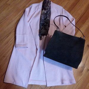 Coach Bag - Large Brown Suede - Gorgeous  EUC